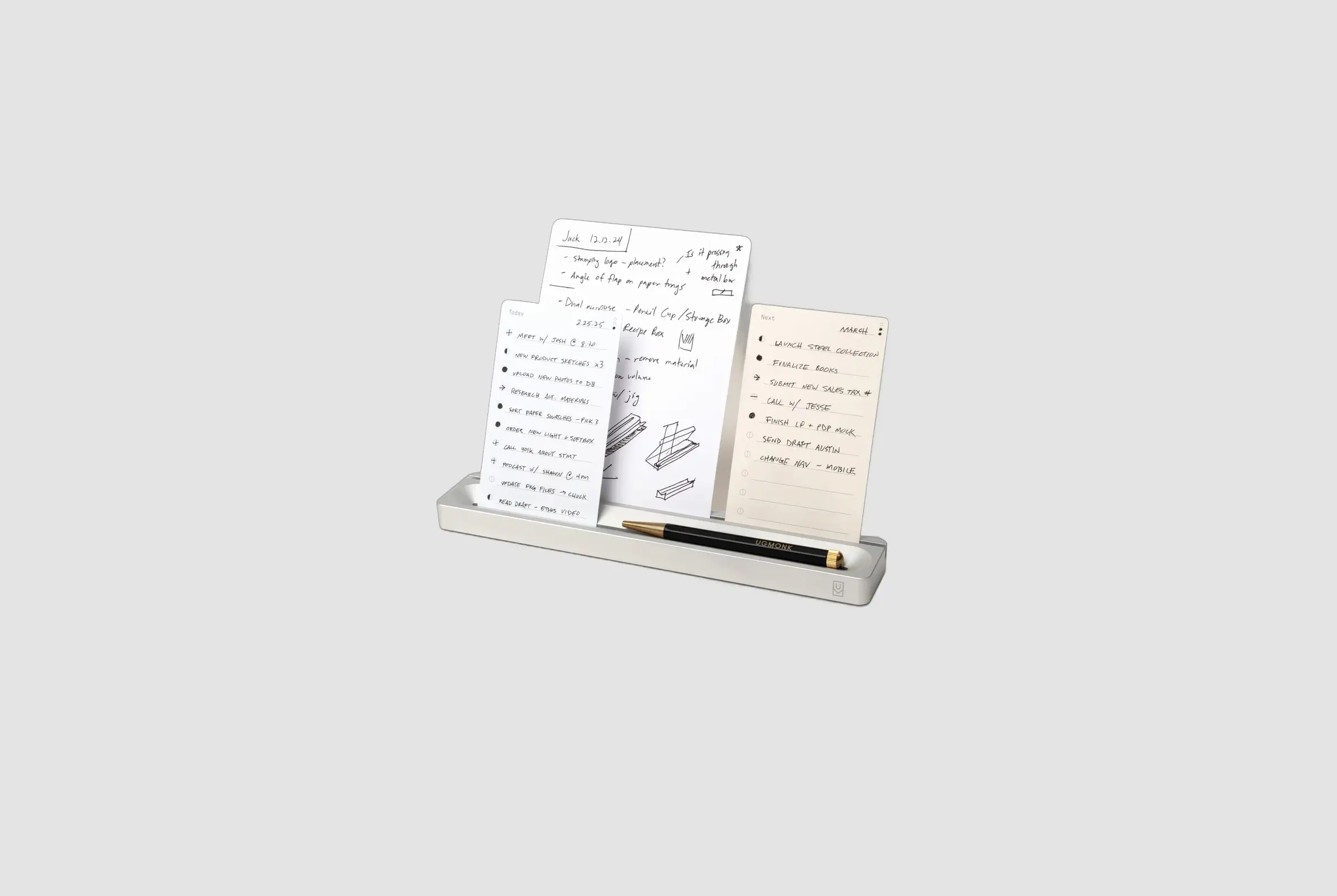 Ugmonk Analog Card Bar Silver 10"