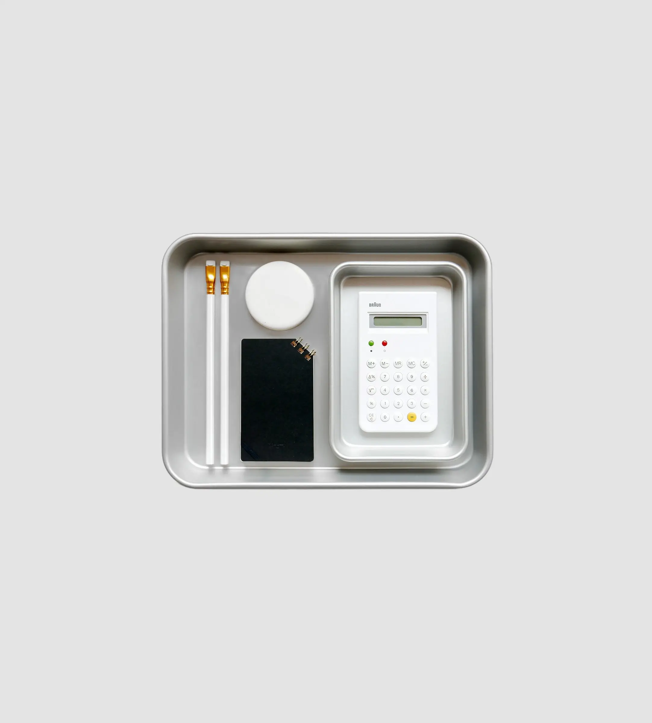 Present & Correct Aluminium Desk Tray (Large)